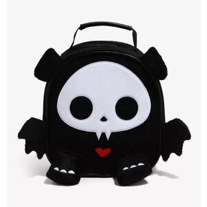Skelanimals Diego The Bat Fuzzy Figural Lunch Bag